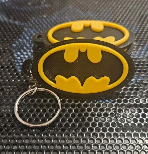 Batman logo keychain - keychain, comics
