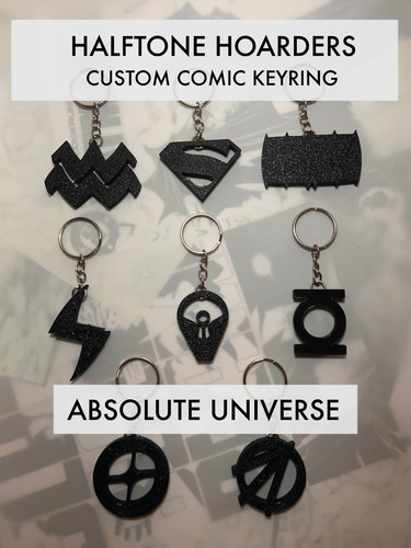 Absolute character keyrings - character,