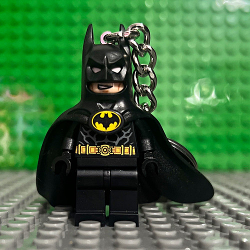 Lego batman minifigure keyring - minifigure,