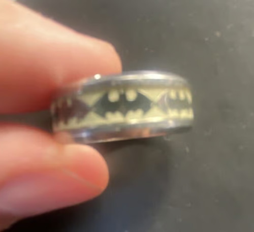 Batman ring glows men - batman,