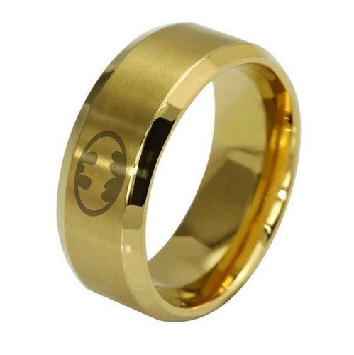 Batman emblem ring - ring, gold