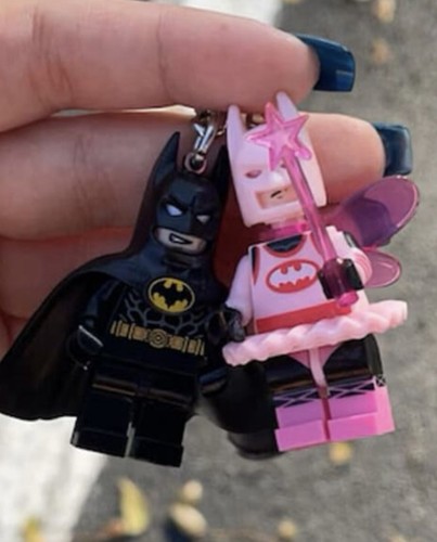 Batman figure keyring couples - keyring,