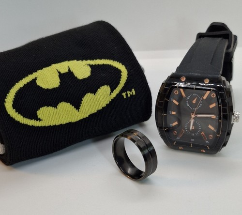 Batman socks watch - socks, and