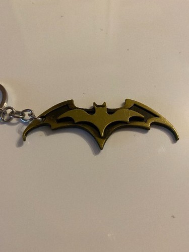 Batman key ring chain golden - key,