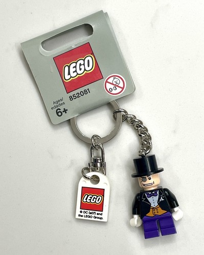 Lego penguin keychain key ring - lego,