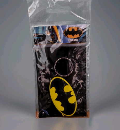 Batman keychain black - black, yellow